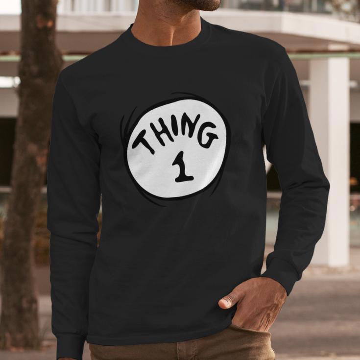 Dr Seuss Thing 1 Long Sleeve T-Shirt Gifts for Him