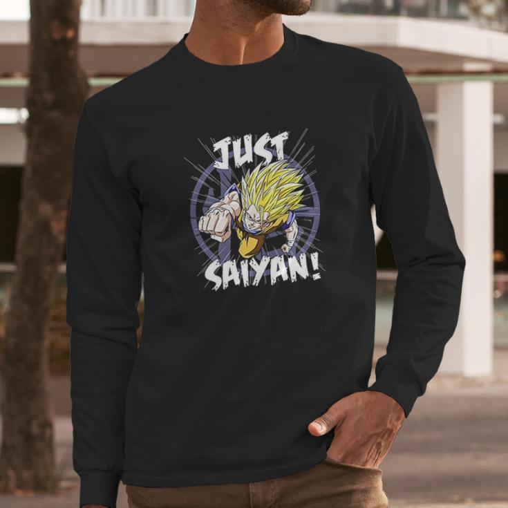 Dragon Ball Z Just Saiyan Long Sleeve T-Shirt Gifts for Him