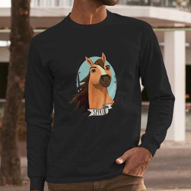 Dreamworks Spirit Riding Free Long Sleeve T-Shirt Gifts for Him