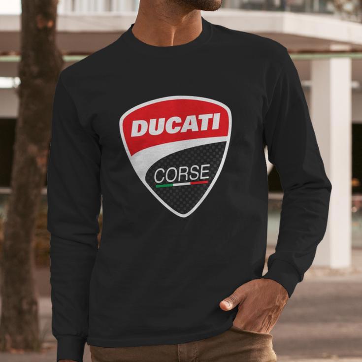 Ducati-Corse Long Sleeve T-Shirt Gifts for Him