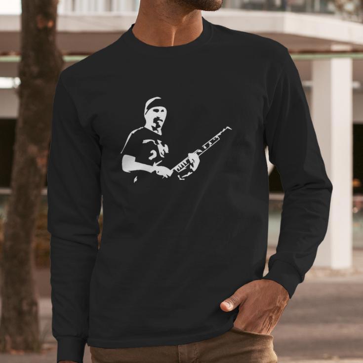 The Edge U2 Bono T-Shirt Long Sleeve T-Shirt Gifts for Him