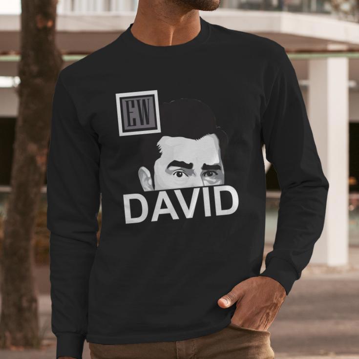 Ew David Schitts Creek Shirt Long Sleeve T-Shirt Gifts for Him