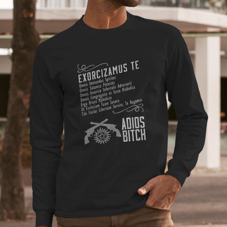 Exorcism Adios Long Sleeve T-Shirt Gifts for Him