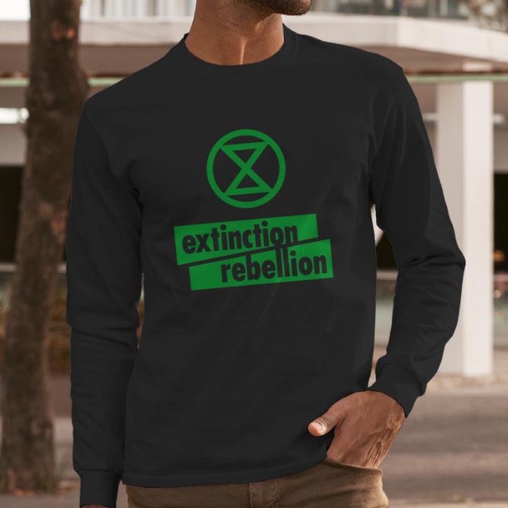 Extinction Rebellion Long Sleeve T-Shirt Gifts for Him