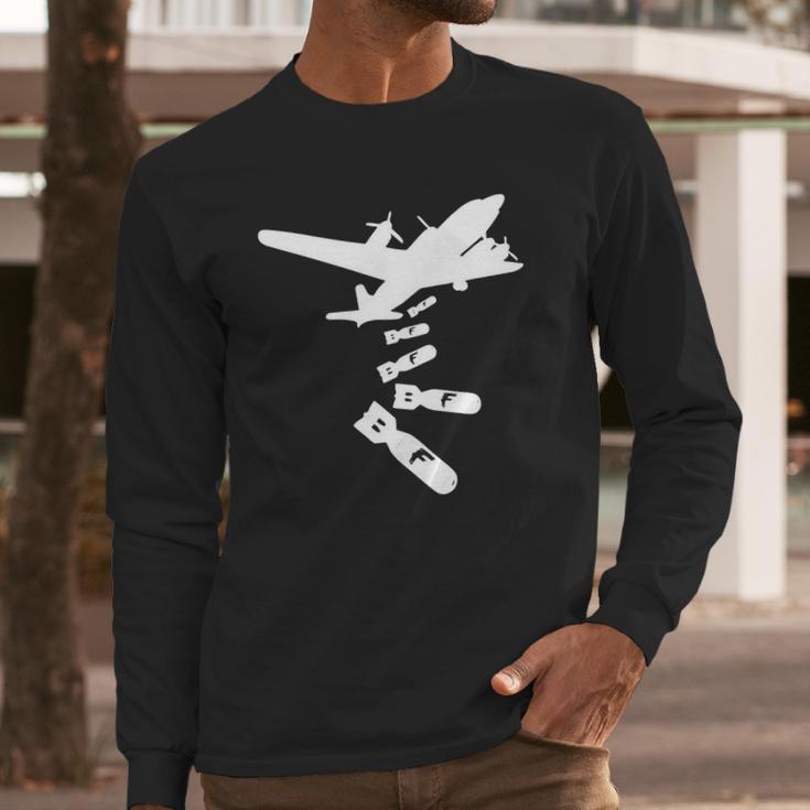 F Bomb Bomber Funny T-Shirts Hoodies Tanks And More Long Sleeve T-Shirt Gifts for Him