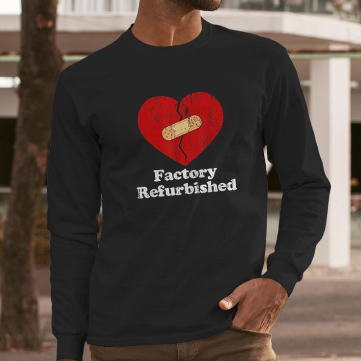 Factory Refurbished Recovery Open Heart Bypass Surgery Long Sleeve T-Shirt Gifts for Him