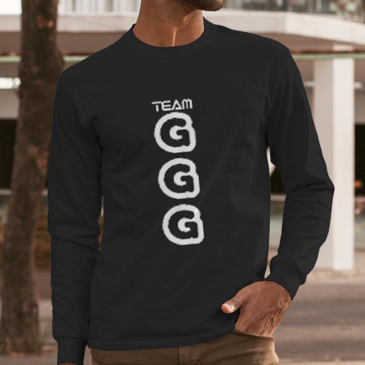 Fashion Gennady Golovkin Ggg Long Sleeve T-Shirt Gifts for Him