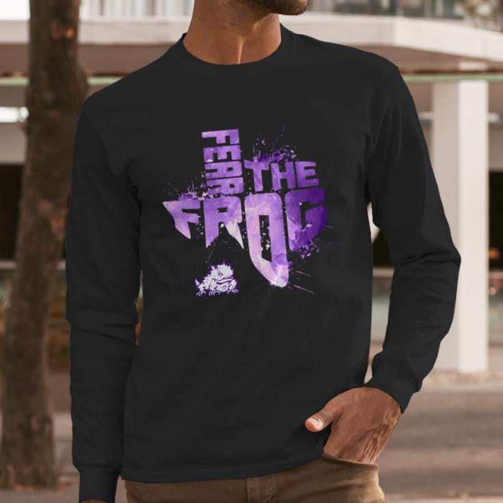 Fear The Tcu Horned Frogs Long Sleeve T-Shirt Gifts for Him