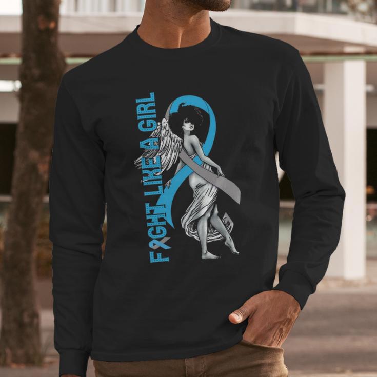 Fight Like A Diabetes Girl Long Sleeve T-Shirt Gifts for Him