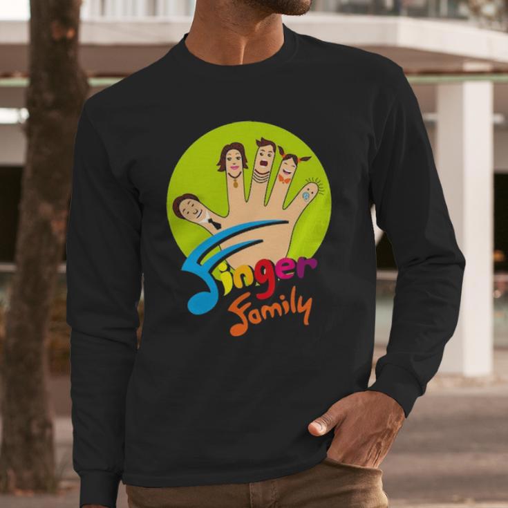 Finger Family Long Sleeve T-Shirt Gifts for Him