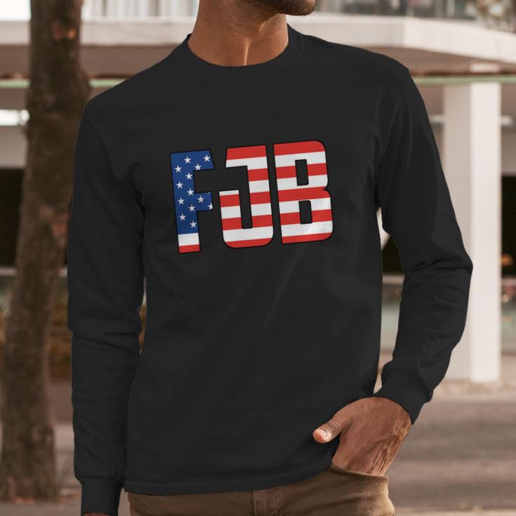 Fjb Fuck Joe Biden Fu46 Anti Biden Long Sleeve T-Shirt Gifts for Him