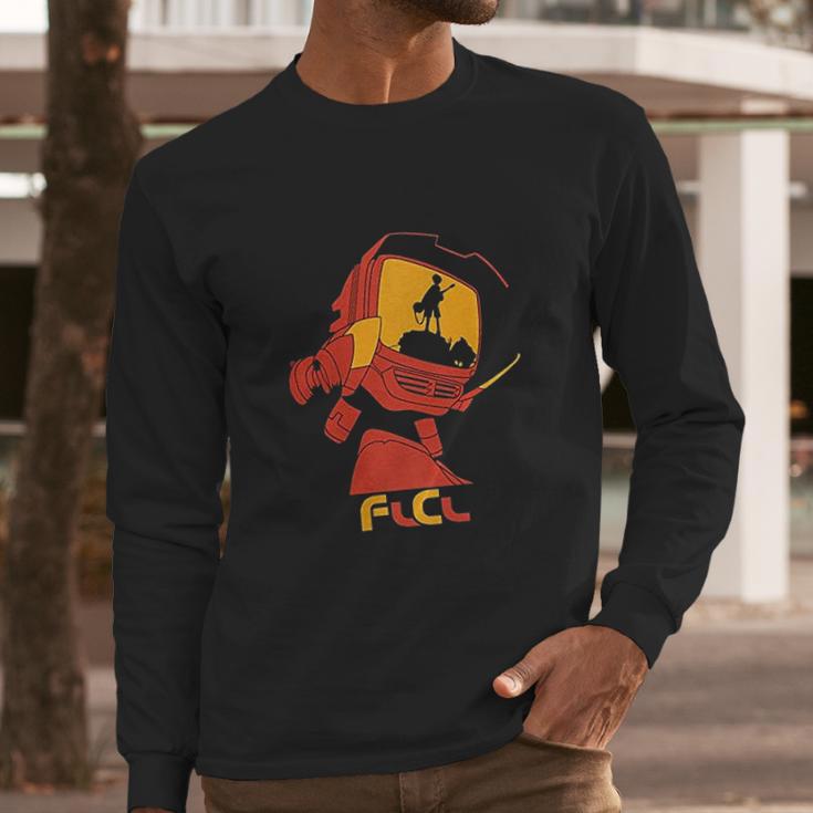 Flcl Pop Long Sleeve T-Shirt Gifts for Him