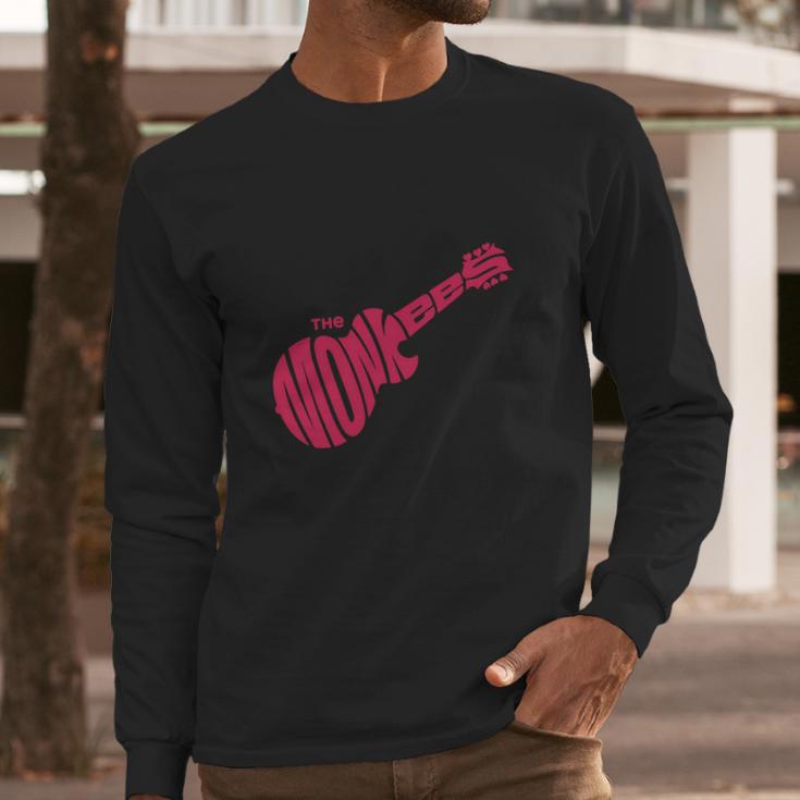 Fnlnka The Monkees Cotton Long Sleeve T-Shirt Gifts for Him