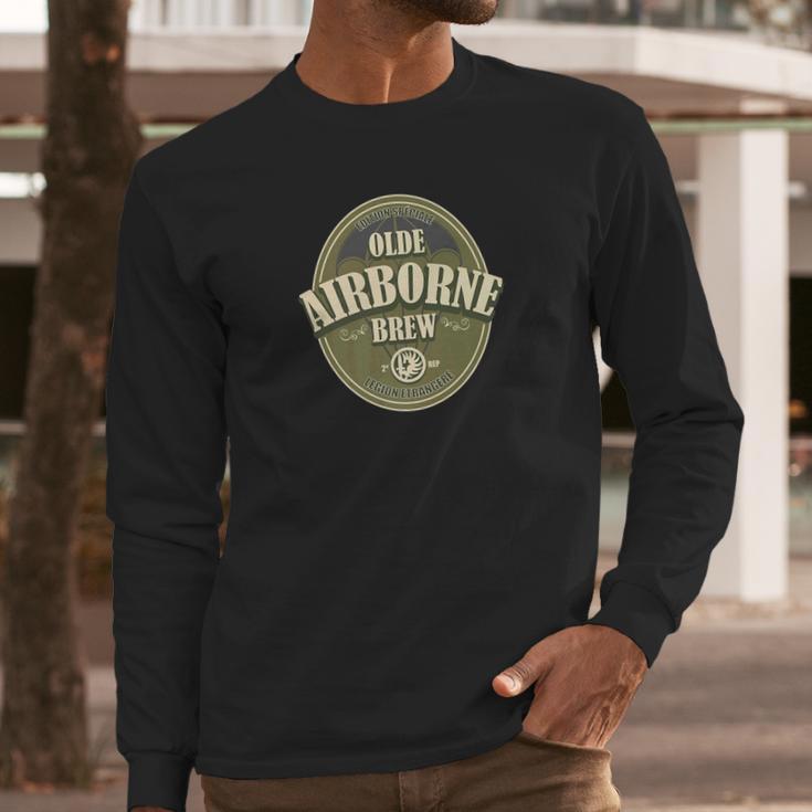 Foreign Legion Paratrooper 2 Rep Olde Airborne Brew Long Sleeve T-Shirt Gifts for Him