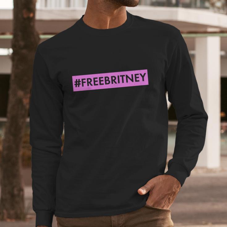 Free Britney Meme Movement Long Sleeve T-Shirt Gifts for Him