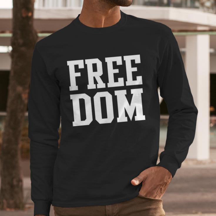 Freedom Logo Long Sleeve T-Shirt Gifts for Him