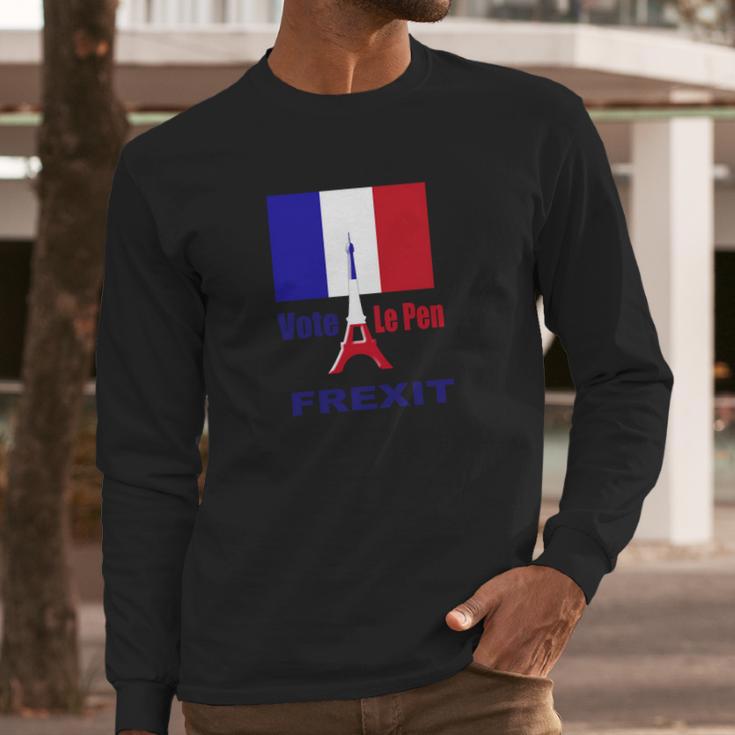 Frexit Le Pen Long Sleeve T-Shirt Gifts for Him