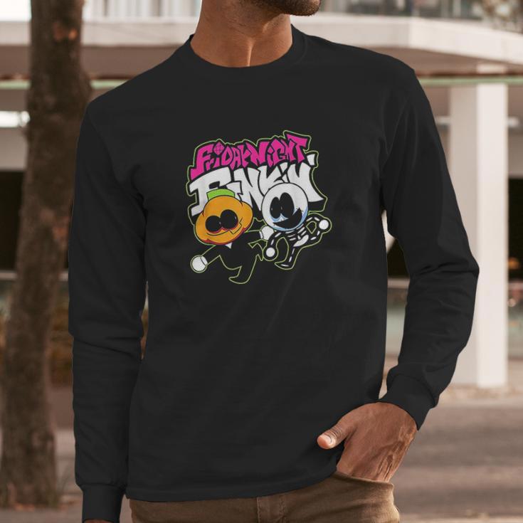 Friday Night Funkin Pump And Skid Long Sleeve T-Shirt Gifts for Him