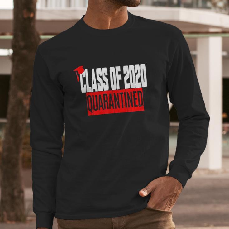 Funny Class Of 2020 Graduating Class In Social Distancing Long Sleeve T-Shirt Gifts for Him