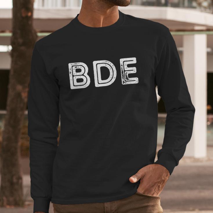 Funny Gift Bde Big Dick Energy Vintage Gift Long Sleeve T-Shirt Gifts for Him