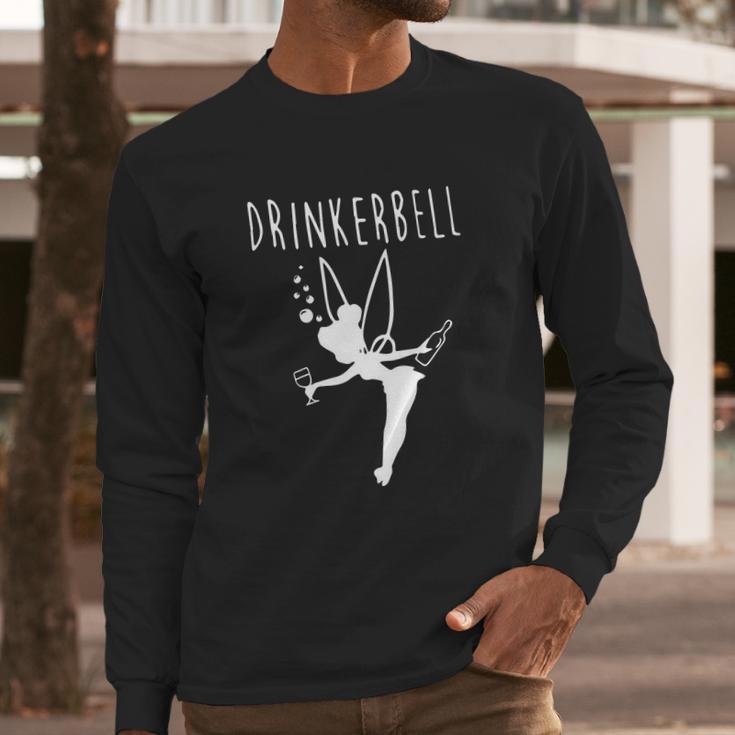 Funny Halloween Drinkerbell Funny Long Sleeve T-Shirt Gifts for Him