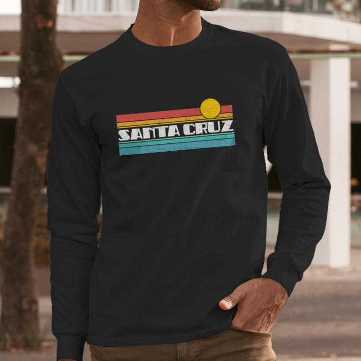 Funny Retro Santa Cruz Strip Logo Long Sleeve T-Shirt Gifts for Him