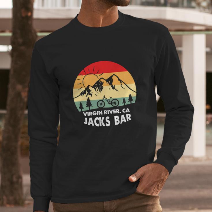 Funny Retro Virgin River Jacks Bar Long Sleeve T-Shirt Gifts for Him