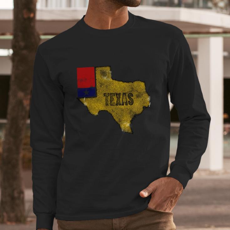 Funny Vintage Texas Logo Long Sleeve T-Shirt Gifts for Him