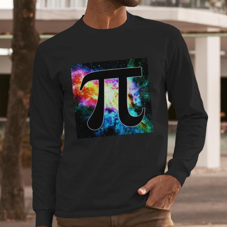 Galactic Pi Galaxy Infinity Long Sleeve T-Shirt Gifts for Him