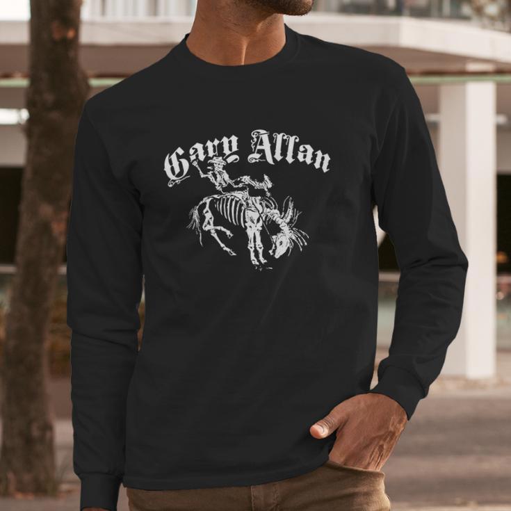 Gary Allan Tshirt Long Sleeve T-Shirt Gifts for Him