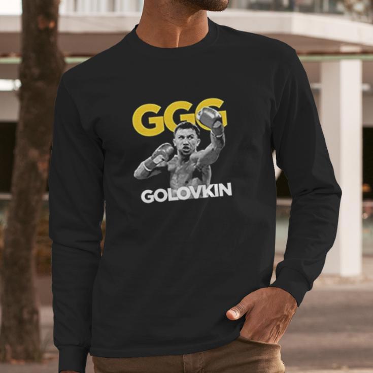 Gennady Golovkin Boxing Long Sleeve T-Shirt Gifts for Him