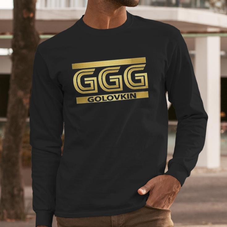 Gennady Golovkin Triple G Long Sleeve T-Shirt Gifts for Him