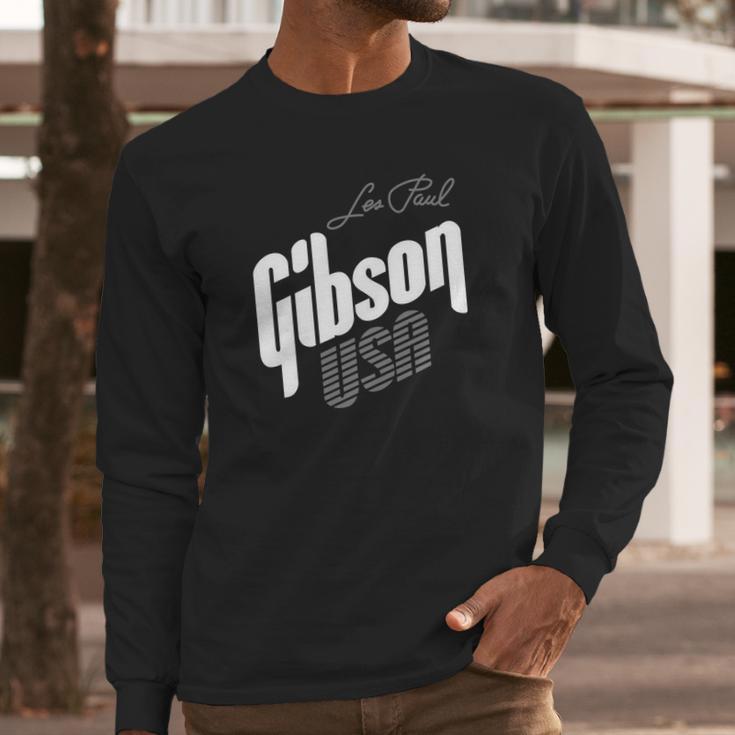 Gibson Les Paul T-Shirt Long Sleeve T-Shirt Gifts for Him