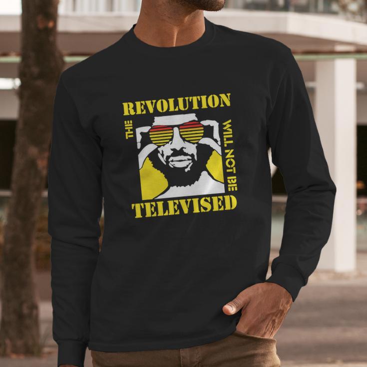 Gil Scott Heron Revolution T-Shirt Long Sleeve T-Shirt Gifts for Him