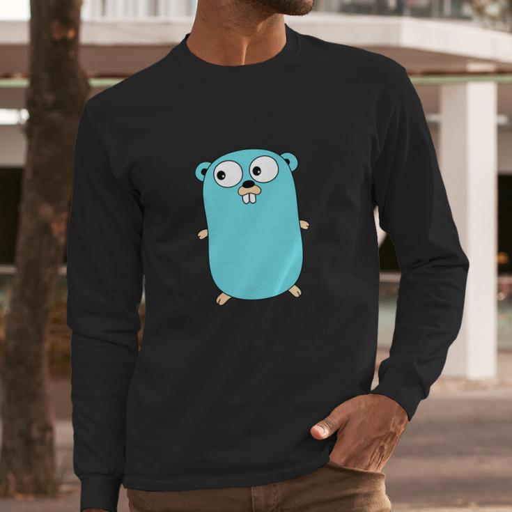 Golang - Gopher Long Sleeve T-Shirt Gifts for Him