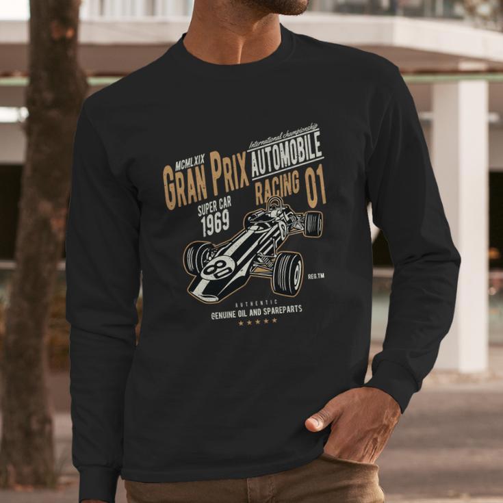 Gran Prix 1969 Vintage Retro Racing Open Wheel Long Sleeve T-Shirt Gifts for Him