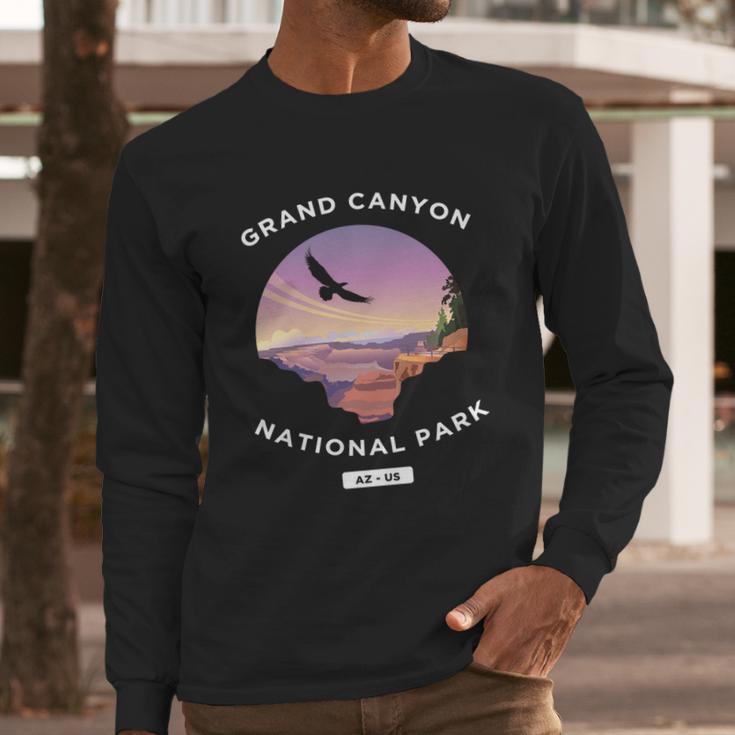 Grand Canyon Arizona Us National Park Travel Hiking Cute Gift Long Sleeve T-Shirt Gifts for Him