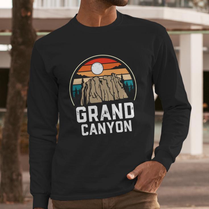 Grand Canyon National Park Arizona Travel Lover Camping Retro Vintage Long Sleeve T-Shirt Gifts for Him