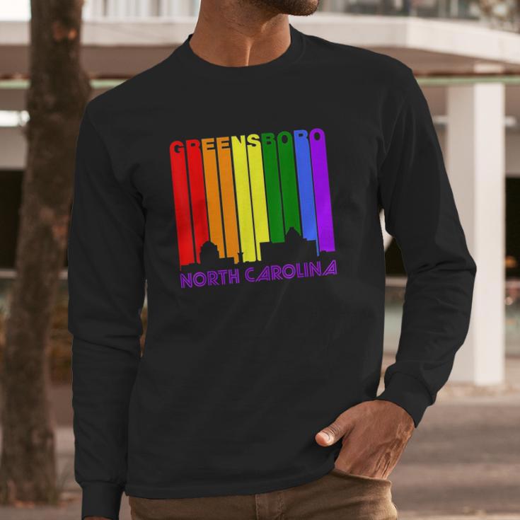 Greensboro North Carolina Long Sleeve T-Shirt Gifts for Him