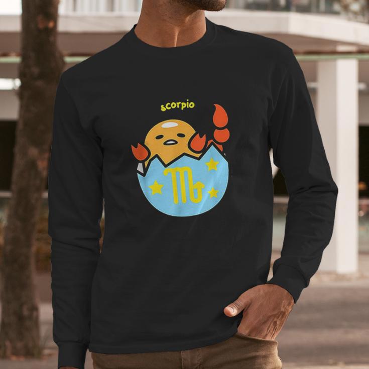 Gudetama Zodiac Scorpio Long Sleeve T-Shirt Gifts for Him