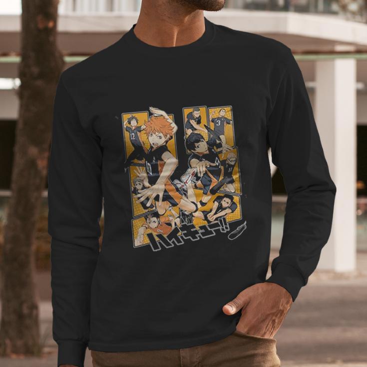 Haikyuu Vintage Gift Long Sleeve T-Shirt Gifts for Him