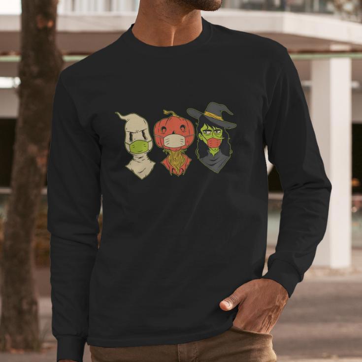 Halloween Creatures Pandemic Long Sleeve T-Shirt Gifts for Him