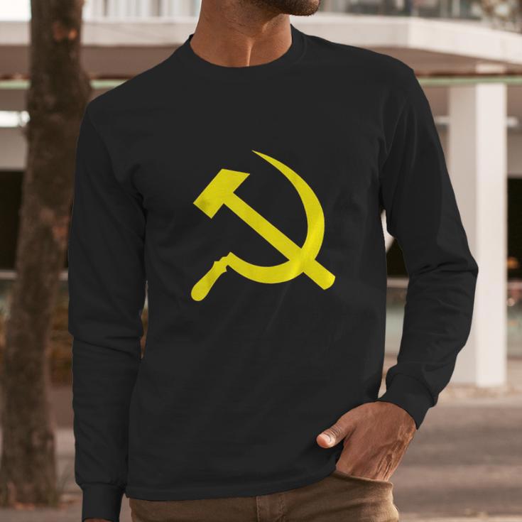 Hammer And Sickle Long Sleeve T-Shirt Gifts for Him