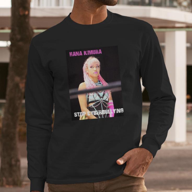 Hana Kimura Stop Cyberbullying Long Sleeve T-Shirt Gifts for Him