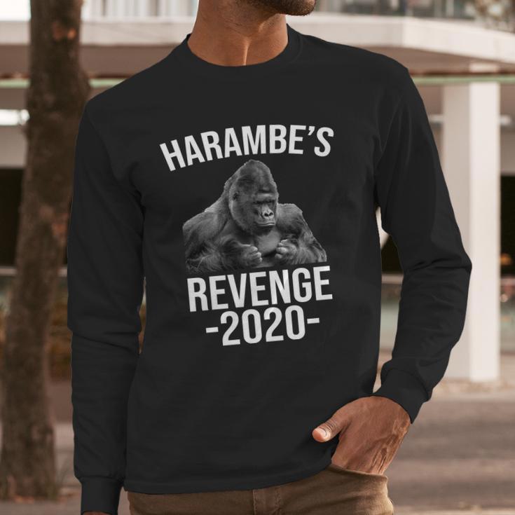 Harambes Revenge 2020 Long Sleeve T-Shirt Gifts for Him