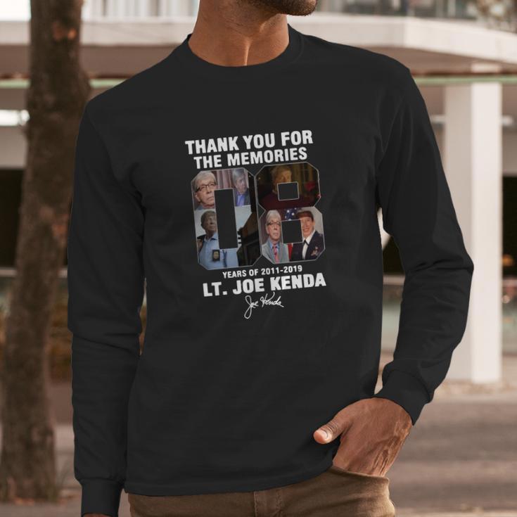 Homicide Hunter Lt Joe Kenda 08 Years Of 2011-2019 Signature Shirt Long Sleeve T-Shirt Gifts for Him