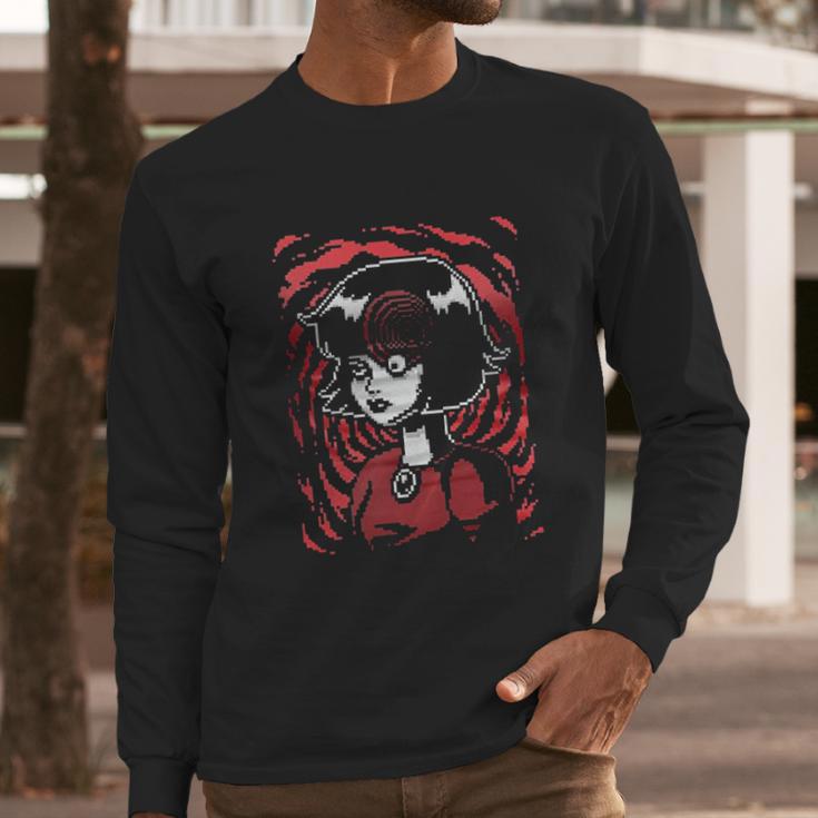 Horror Junji Ito Uzumaki Long Sleeve T-Shirt Gifts for Him