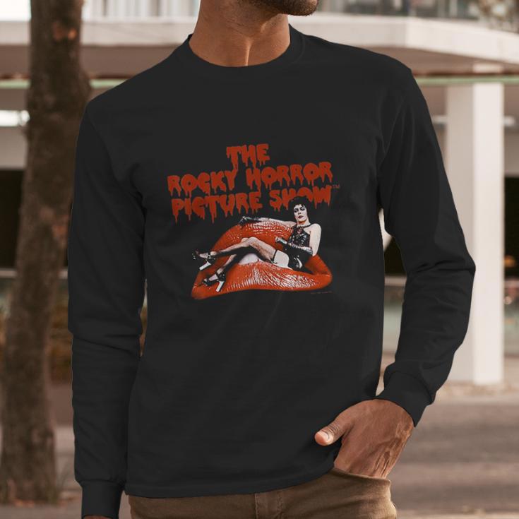 Horror Picture Show Dr Frank-N-Furter Logo Long Sleeve T-Shirt Gifts for Him