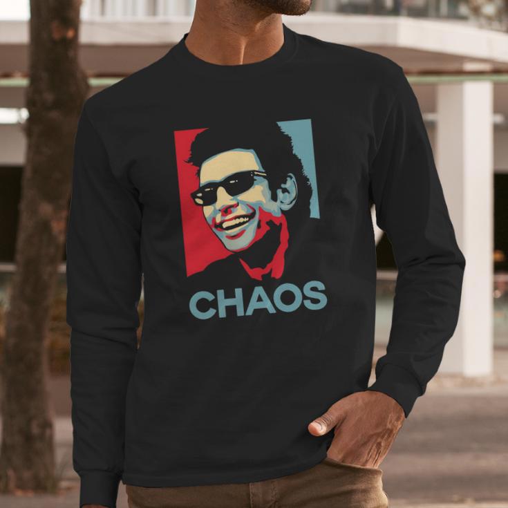 Ian Malcolm Chaos T-Shirt Long Sleeve T-Shirt Gifts for Him