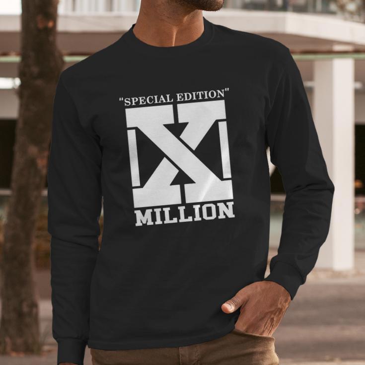 Infinite Lists 10 Million Special Edition Long Sleeve T-Shirt Gifts for Him